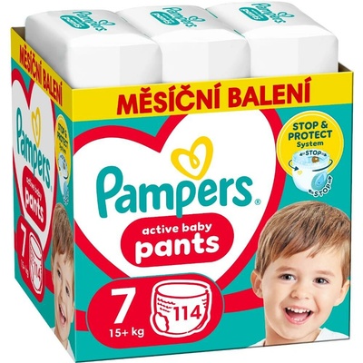 Pampers Active Baby Pants 7 114 ks