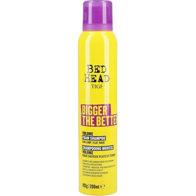 Tigi Bed Head Bigger The Better Foam Shampoo 200 ml