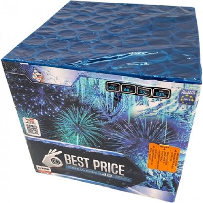 Kompaktní ohňostroj 49 ran 30 mm Best Price Frozen