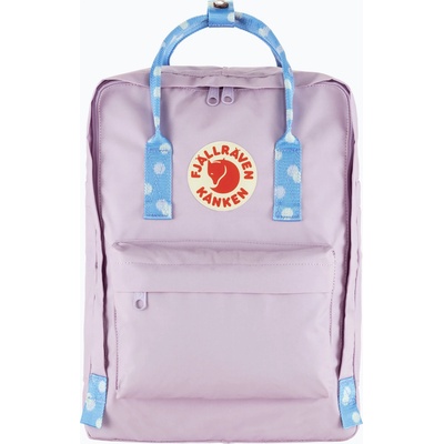 Fjällräven Kanken 16 l пастелна раница в цвят лавандула/конфети