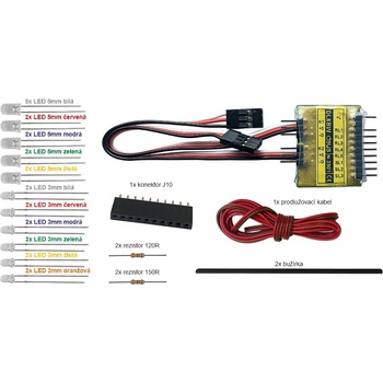 DSYS Electronics Systems LED osvetlenie modelov a makiet DL8BW vodeodolné