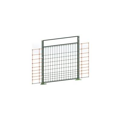 Vchodová bránka k elektrickej ohradníkovej sieti, 125 cm