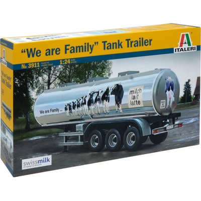 Italeri IT 3911 CLASSIC TANK TRAILER ´We are family´ 1:24 – Zboží Dáma