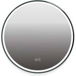 kielle Idolio - Огледало с LED осветление и отопление, диаметър 80 см, черно 50324044 (50324044)