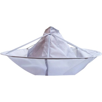 APT Kadeřnický límec na stříhání vlasů stříbrná