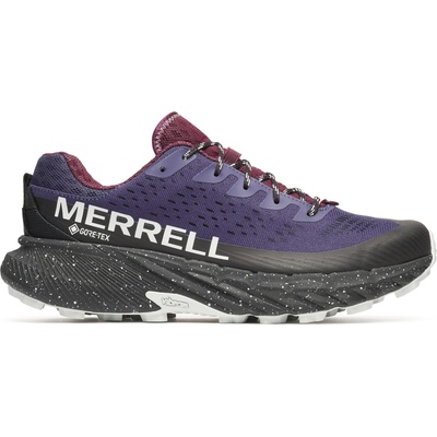 Merrell Dámske bežecké topánky AGILITY PEAK 5 GTX fialová vínová čierna