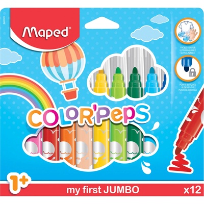 Maped ColorPeps Jumbo 12 farieb