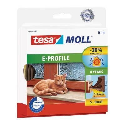 Těsnění okenní a dveřní "E" 9x4.0mm HN (6m)