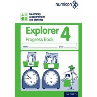 Numicon: Geometry, Measurement and Statistics 4 Explorer Progress Book | Elizabeth Gibbs, Andrew Jeffrey, Simon d'Angelo, Sue Lowndes