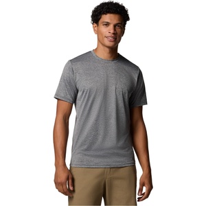 Columbia Мъжка тениска Columbia Tech Trail Performance T-Shirt Mens - Black Heather