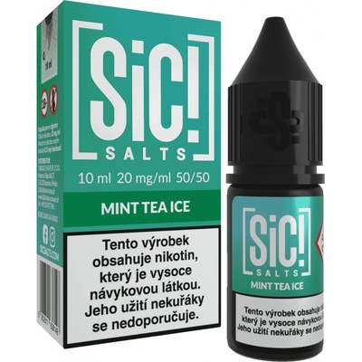Sic!Salts Salt Mint Tea Ice 10 ml 20 mg