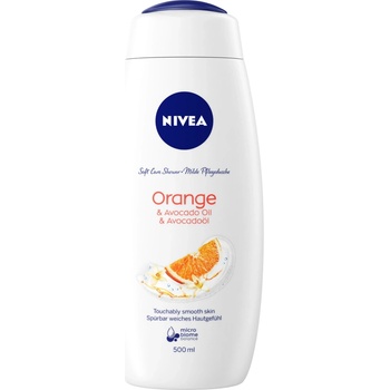 Nivea Orange & Avocado Oil Shower gel Душ гел дамски 500ml