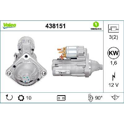 Štartér VALEO 438151
