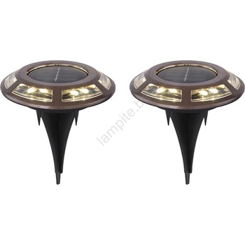 GLOBO 36415-2 - К-кт 2x LED Соларна лампа SOLAR LED/0, 72W/3V 3200K IP44 (GL6960)