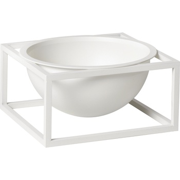 Audo Copenhagen Купичка Kubus centerpiece ниска 7 см бяла (71068-000566)