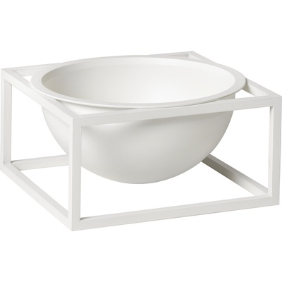 Audo Copenhagen Купичка Kubus centerpiece ниска 7 см бяла (71068-000566)
