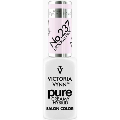 VICTORIA VYNN Hybridní gel lak PURE CREAMY HYBRID 237 Epochal Pink 8 ml