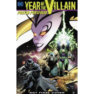The Complete Year of the Villain Portrait Variants - Artgerm ilustrácie, Francesco Mattina ilustrácie, Joshua Middleton ilustrácie