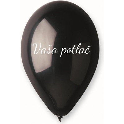 Svet balonku Balónik s textom Čierny 26 cm