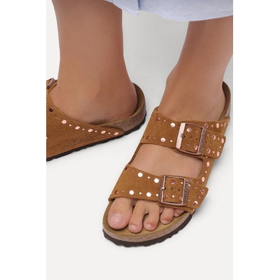 Birkenstock Велурени чехли Birkenstock Arizona Rivet (1031731)
