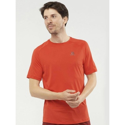 Salomon Тениска apparel cross run ss tee m