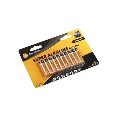 GoGEN Super Alkaline AAA 10ks GOGR03ALKALINE10