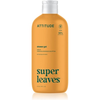 ATTITUDE Super Leaves Coconut & Wild Berries душ гел Orange Blossom & Eucalyptus 473ml
