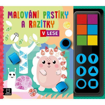 Maľovanie prstíkami a pečiatkami V lese