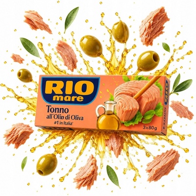 Rio Mare Tuniak v olivovom oleji 3 x 80 g