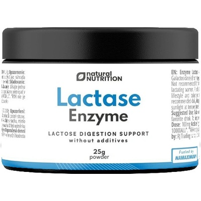 Natural Nutrition Enzým laktáza Beta-galaktozidáza prášok 25 g