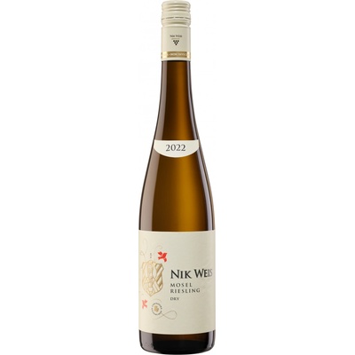 Weingut Nik Weis 100% Ryzlink rýnský Riesling bílé 2022 12% 0,75 l (holá láhev)