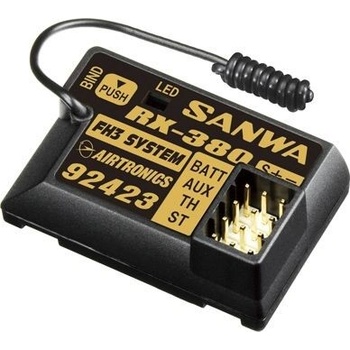 Sanwa RX-380 přijímač FHSS-3 netelemetrický
