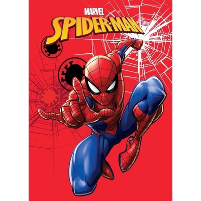 FARO Fleece deka Spiderman red