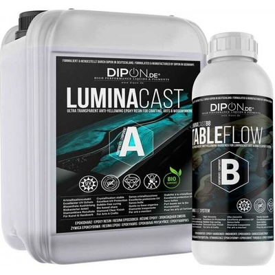 DIPON LuminaCast 8 Table Flow 30 kg