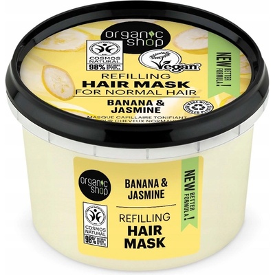 Organic Shop maska na vlasy pre objem 250 ml