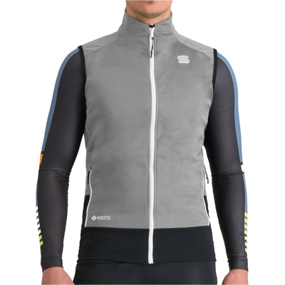 Sportful Мъжки софтшел елек Sportful Apex Vest Softshell vest - Lunar Grey - размер XXL (032-1385-0316)