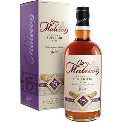 Malecon 15y 40% 0,7 l (holá láhev)