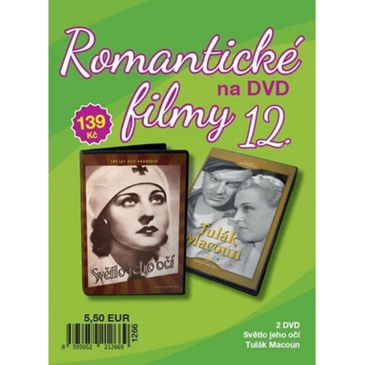 Romantické filmy na č. 12 DVD
