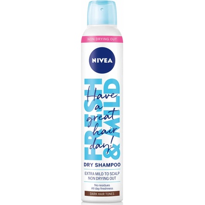 Nivea Сух шампоан, тъмни тонове, 200 ml