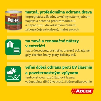 ADLER Slovensko Pullex 3in1 4,5 l palisander