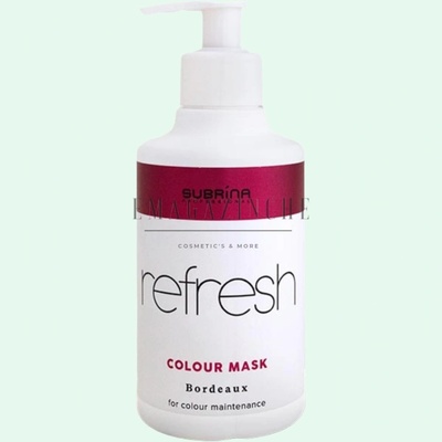 Subrina Подхранваща тонираща маска за коса Бордо 250 мл. Refresh Colour Mask Bordeaux (060550)