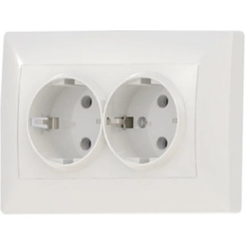 ANURA Двоен Контакт Бял anura - 30861