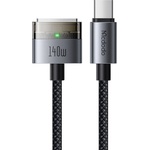 Mcdodo Магнитен кабел - Mcdodo (CA-2070) - USB-C → MagSafe 3, 140W, LED, 2m - Черен