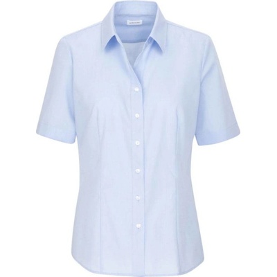 SST Blouse Regular SSL dámska košeľa s kr. rukávom light modrá