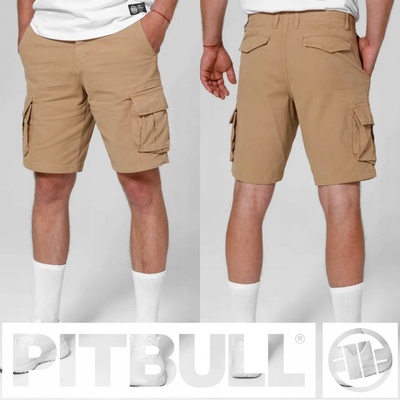 Pitbull pánske šortky bojové pred koleno CARGO SHORT JACKAL