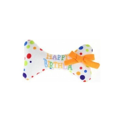 Animall Dog kosť Happy Birthday bavlna 17 cm