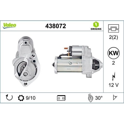 Štartér Valeo 438072