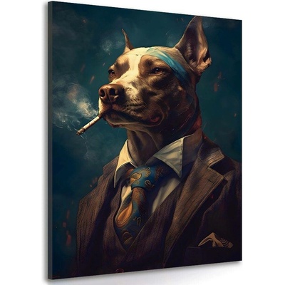 Obraz zvířecí gangster pes - 80x120