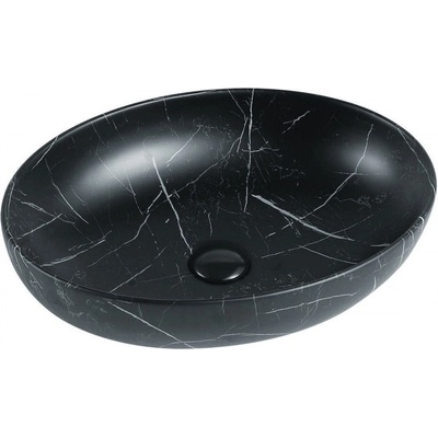 Mexen Orsola/Onix 52x39 cm black marble (21365271)
