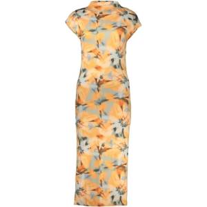 Desigual Дълга рокля за жени desigual, Размер xs, Цвят Оранжев (26swvk48_ar7010)